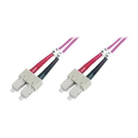 FO patch cord, duplex, SC to SC MM OM2 50/125 u, 5 m