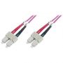 FO patch cord, duplex, SC to SC MM OM2 50/125 u, 5 m