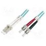 FO patch cord, duplex, LC to ST MM OM2 50/125 u, 5 m Length 5m