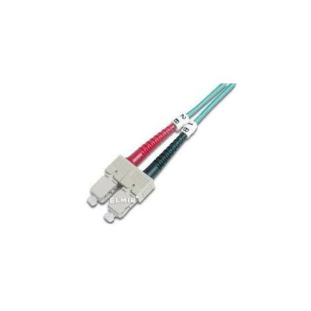 FO patch cord, duplex, SC to SC MM OM3 50/125 u, 5 m Length 5m, Class OM3