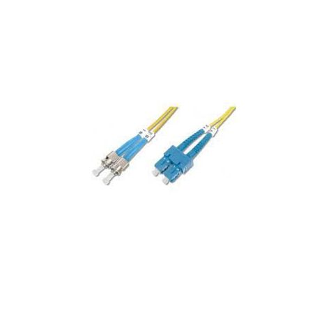 FO patch cord, duplex, ST to SC SM OS2 09/125 u, 3 m Length 3m