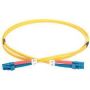 FO patch cord, duplex, LC to LC SM OS2 09/125 u, 10 m Length 10m