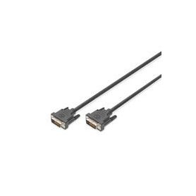 DVI connection cable, DVI(24+1) M/M, 2.0m, DVI-D Dual Link, bl