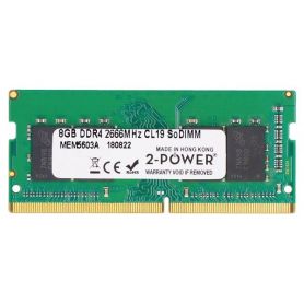 Memory soDIMM 2-Power - 8GB DDR4 2666MHz CL19 SoDIMM 2P-01AG837
