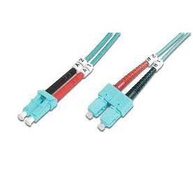 FO patch cord, duplex, LC to SC MM OM2 50/125 u, 7 m Length 7m