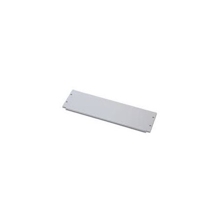 3U blank panel color grey (RAL 7035)