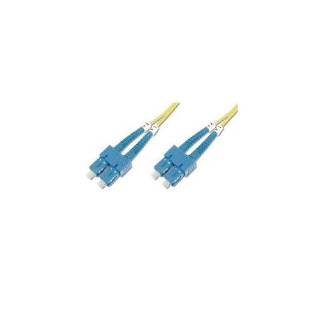 FO patch cord, duplex, SC to SC SM OS2 09/125 u, 7 m Length 7m