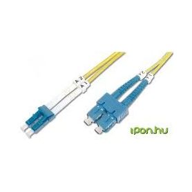 FO patch cord, duplex, SC (APC) to LC (APC) SM OS2 09/125 u, 1 m Length 1m