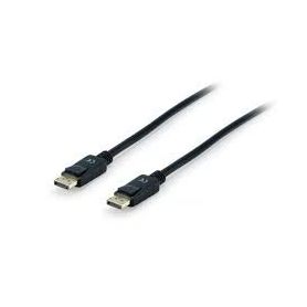 Equip Display Port  1.4 Cable M/M 3,0m, black, with latch - 119253