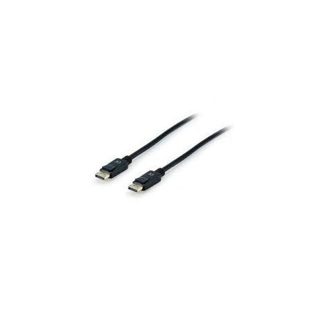 Equip Display Port  1.4 Cable M/M 3,0m, black, with latch - 119253