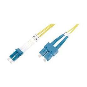 FO patch cord, duplex, SC (APC) to LC (APC) SM OS2 09/125 u, 2 m Length 2m