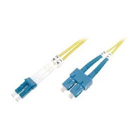 FO patch cord, duplex, SC (APC) to LC (APC) SM OS2 09/125 u, 3 m Length 3m