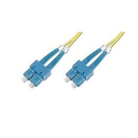 FO patch cord, duplex, SC (APC) to SC (APC) SM OS2 09/125 u, 2 m Length 2m