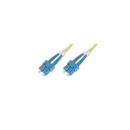 FO patch cord, duplex, SC (APC) to SC (APC) SM OS2 09/125 u, 2 m Length 2m