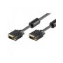 EWENT Cabo VGA/SVGA 15pin HD plug M/M com ferrites, CU,AWG28, 5.0m - EC1105