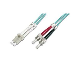 FO patch cord, duplex, LC to ST MM OM3 50/125 u, 7 m Length 7m, Class OM3