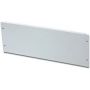 4U blank panel color grey (RAL 7035)