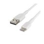 USB-A to USB-C Cable 1M White