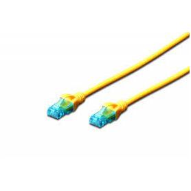 CAT 6 S-FTP patch cable, Cu, LSZH AWG 27/7, length 0.5 m, 10 pieces, color yellow