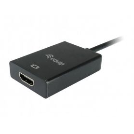 Equip VGA to HDMI Adapter with Audio, Black - 119038