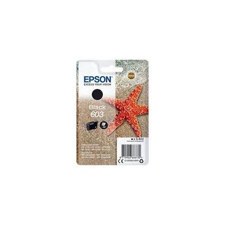 Epson Singlepack Black 603 Ink - C13T03U14020