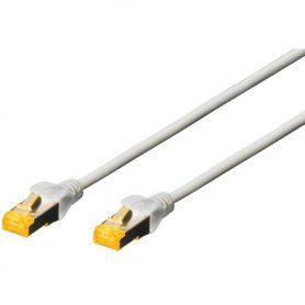 CAT 6 S-FTP patch cable, Cu, LSZH AWG 27/7, length 20 m, color grey