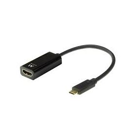 EWENT Conversor USB-C para HDMI fêmea 4K/30Hz - EW9823