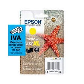 Epson Singlepack Yellow 603XL Ink - C13T03A44020