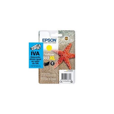 Epson Singlepack Yellow 603XL Ink - C13T03A44020