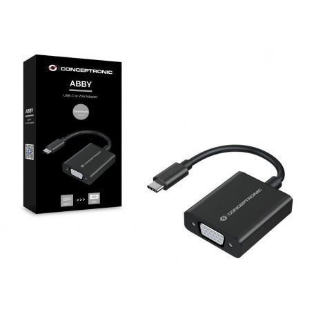 ADAPTADOR CONCEPTRONIC ABBY05B USB-C  VGA