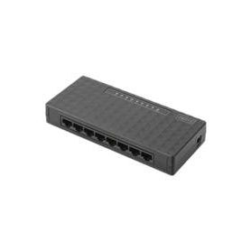 Fast Ethernet Switch 8-port 10/100MBIT Desktop 8 RJ-45 black