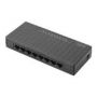 Fast Ethernet Switch 8-port 10/100MBIT Desktop 8 RJ-45 black