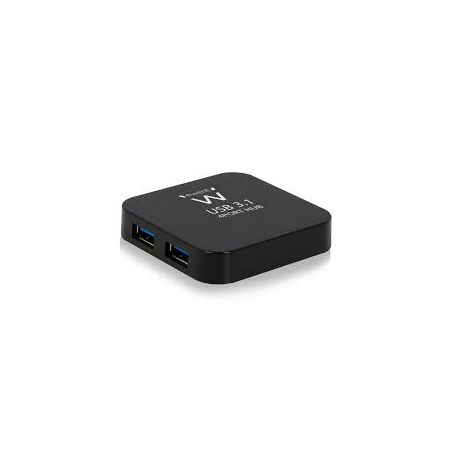 EWENT HUB USB 4 portas 3.1 Gen 1 (USB 3.0) com alimentação - EW1134