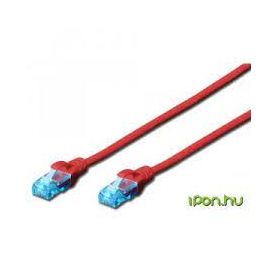 CAT 6 S-FTP patch cable, Cu, LSZH AWG 27/7, length 2 m, 10 pieces, color red