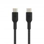 USB-A to USB-C Cable Braided 2M Black