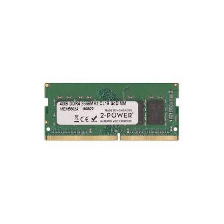 Memory soDIMM 2-Power - 4GB DDR4 2666MHz CL19 SoDIMM 2P-OTB266V04G1