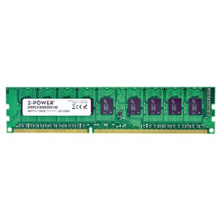 Memory DIMM 2-Power - 4GB DDR3L 1600MHz ECC + TS UDIMM 2PDPC31600EDDC14G