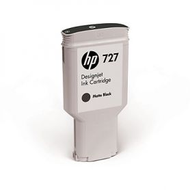 HP 727 300 ml Mate Black Ink Cartridge - C1Q12A