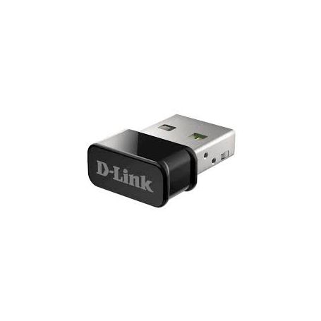 D-link Wireless AC1300 MU-MIMOWave 2 Nano USB Adapter, 2.4GHz / 5GHz dual band AC USB adapter - DWA-181