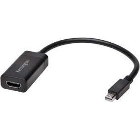 Kensington VM4000 4K Video Adapter - Adaptador de vídeo/áudio - Mini DisplayPort (M) para HDMI (F)