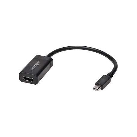 Kensington VM4000 4K Video Adapter - Adaptador de vídeo/áudio - Mini DisplayPort (M) para HDMI (F)