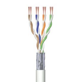 EWENT Bobine de Instalação Cat 6 U/UTP AWG23/1 CCA 100mt. SOLID Jacket PVC cinza - IM1214