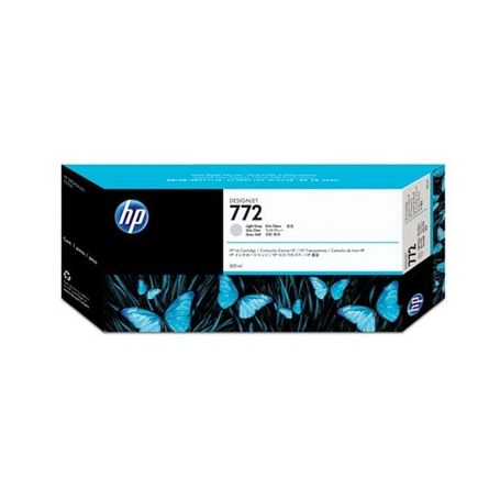 HP 772 300-ml Light Gray DesignJet Ink Cartridge - CN634A