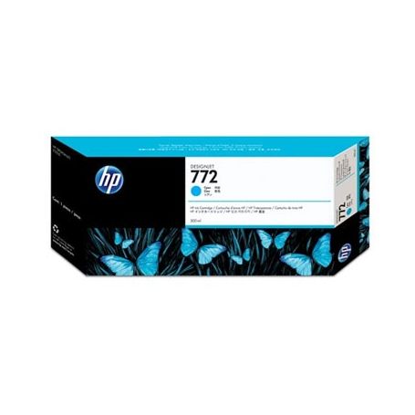 HP 772 300-ml Cyan Designjet Ink Cartridge - CN636A