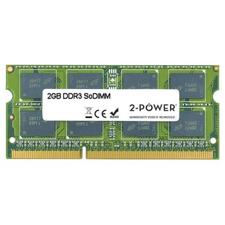 Memory soDIMM 2-Power - 2GB MultiSpeed 1066/1333/1600 MHz SoDIMM 2P-11200340