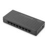 Gigabit Ethernet Switch, 8-port 10/100/1000 Mbps, 8x RJ45