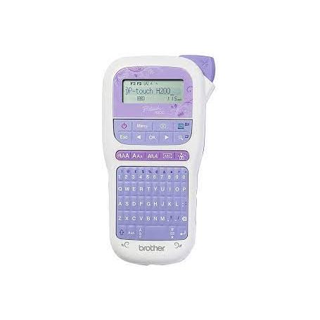 Brother PTH200 - Rotuladora eletrónica de mão com design ergonómico para casa e para trabalhos manuais com teclado QWERTY