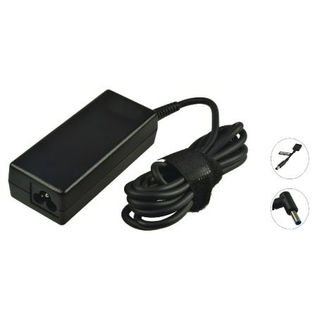 Power AC adapter HP 110-240V - AC Adapter 19.5V 65W with Dongle includes power cable ED494AA-ABU