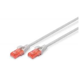 CAT 6 S-FTP patch cable, Cu, LSZH AWG 27/7, length 10 m, 5 pieces, color white