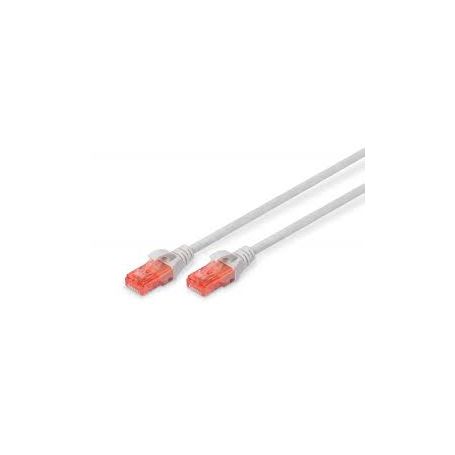 CAT 6 S-FTP patch cable, Cu, LSZH AWG 27/7, length 10 m, 5 pieces, color white